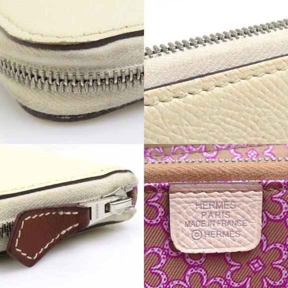 Hermes Hermès Azap Long Round Wallet, Silk-In, Epsom Leather, Men's and Women... - Picture 4 of 5